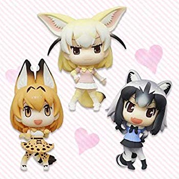 【中古】(未使用・未開封品)　けものフレンズ ちょびるめぷち サーバル・アライグマ・フェネック　全3種セット qdkdu57