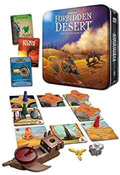 (未使用・未開封品)　Gamewright Forbidden Desert　缶箱入り 60wa65s