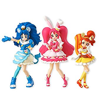 キラキラ プリキュアアラモード キューティーフィギュア (3種セット×1個入) 食玩・ガム(キラキラ☆プリキュアアラモード) dwos6rj