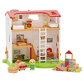 【中古】(未使用・未開封品) アンパンマン いっしょにあそぼうころころパンこうじょうハウス