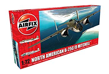 【中古】(未使用・未開封品)　エアフィックス 1/72 ノースアメリカン B-25C/D ミッチェル プラモデル X6015 6k88evb