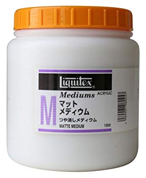 【中古】(未使用・未開封品)　リキテックス アクリル絵具 リキテックス マットメディウム 1200ml sdt40b8