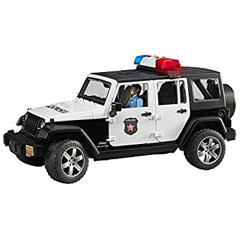Hot Wheels - 【中古】(未使用・未開封品)　bruder(ブルーダー) Jeep パトカー フィギュア付き BR02526 kmdlckf
