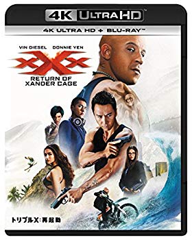 【中古】トリプルX:再起動 4K ULTRA HD+Blu-rayセット[4K ULTRA HD + Blu-ray] n5ksbvb