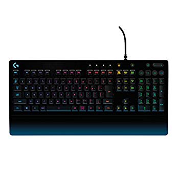 【中古】(未使用・未開封品) Logicool G ゲーミングキーボード G213 ブラック メンブレンキーボード 静音 日本語配列 RGB パームレスト Prodigy G213 国内正規品 2年間メーカ qdkdu57