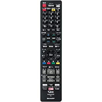 【中古】(未使用・未開封品)　シャープ[SHARP]　オプション・消耗品　【0046380275】　ブルーレイディスクレコーダー用　リモコン（BD-UT3100　BD-UT2100　BD-UT1100） 6k88evb