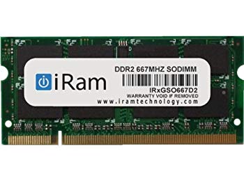 šۡɤiRam Technology Macѥ DDR2/667 1GB 200pin SO-DIMM IR1GSO667D2 wgteh8f