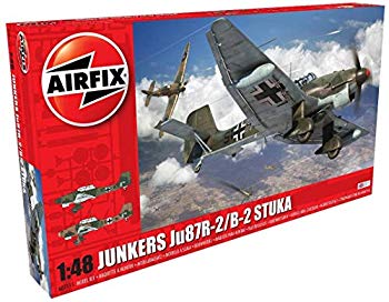 【中古】(未使用・未開封品)　エアフィックス 1/48 ドイツ軍 ユンカース Ju87B-2/R-2 プラモデル X7115 kmdlckf