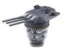 【中古】フジミ模型 1/200 装備品シリーズ No.3 戦艦大和 九四式46センチ3連装主砲塔(増設機銃付き) 色分け済み プラモデル 装備品3 mxn26g8