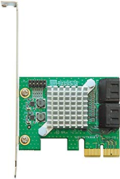 【中古】玄人志向 インターフェースボード SATAポート増設 PCI-Express x2 SATA3RI4-PCIE khxv5rg