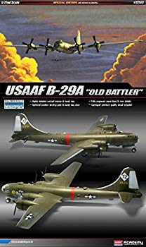 1/72 USAAF B-29AOLD BATTLER #12517 ACADEMY【メーカー名】アカデミー【メーカー型番】12517【ブランド名】アカデミー(Academy)【商品説明】1/72 USAAF B-29AOLD BATTLER #12517 ACADEMY【スケール】1/72当店では初期不良に限り、商品到着から7日間は返品を 受付けております。品切れの場合は2週間程度でお届け致します。ご注文からお届けまで1、ご注文⇒24時間受け付けております。2、注文確認⇒当店から注文確認メールを送信します。3、在庫確認⇒中古品は受注後に、再メンテナンス、梱包しますので　お届けまで3日〜10日程度とお考え下さい。4、入金確認⇒前払い決済をご選択の場合、ご入金確認後、配送手配を致します。5、出荷⇒配送準備が整い次第、出荷致します。配送業者、追跡番号等の詳細をメール送信致します。6、到着⇒出荷後、1〜3日後に商品が到着します。当店はリサイクル専門店につき一般のお客様から買取しました中古扱い品です。