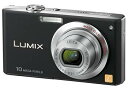 【中古】パナソニック デジタルカメラ LUMIX (ルミックス) FX35 エクストラブラック DMC-FX35-K 6g7v4d0