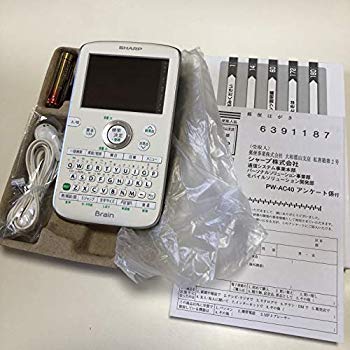 【中古】シャープ 韓国語手書き対応 コンパクト カラー電子辞書 PW-AC40 g6bh9ry