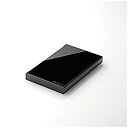 【中古】エレコム USB3.0対応 ポータブルハードディスク 1.0TB ELP-ERT010UBK ggw725x