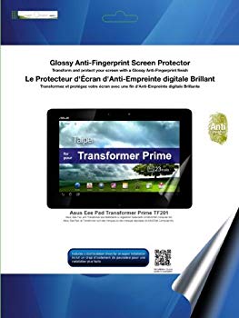 【中古】(未使用・未開封品) Green Onions Supply光沢指紋防止スクリーンプロテクターfor Asus Transformer Prime t201?(rt-spbatp01af) p1m72rm