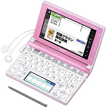 【中古】カシオ 電子辞書 エクスワード 中学生モデル XD-D3800PK ライトピンク tf8su2k