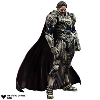【中古】(未使用・未開封品)　MAN OF STEEL PLAY ARTS改 ジョー=エル(PVC塗装済みアクションフィギュア) vf3p617