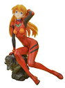 【中古】(未使用・未開封品) コトブキヤ ヱヴァンゲリヲン新劇場版 式波・アスカ・ラングレー プラグスーツVer. 1/6スケールPVC塗装済み完成品 og8985z