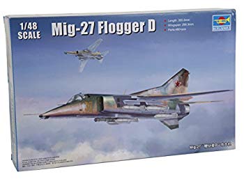 トランペッター 1/48 MiG-27 フロッガーD型 プラモデル【メーカー名】トランペッター(TRUMPETER)【メーカー型番】TR05802【ブランド名】トランペッター(TRUMPETER)【商品説明】トランペッター 1/48 MiG-27 フロッガーD型 プラモデル完成サイズ:全長 355.5mm・全幅 290.3mm組み立て、塗装が必要なプラモデル。別途、工具、塗料等が必要。当店では初期不良に限り、商品到着から7日間は返品を 受付けております。品切れの場合は2週間程度でお届け致します。ご注文からお届けまで1、ご注文⇒24時間受け付けております。2、注文確認⇒当店から注文確認メールを送信します。3、在庫確認⇒中古品は受注後に、再メンテナンス、梱包しますので　お届けまで3日〜10日程度とお考え下さい。4、入金確認⇒前払い決済をご選択の場合、ご入金確認後、配送手配を致します。5、出荷⇒配送準備が整い次第、出荷致します。配送業者、追跡番号等の詳細をメール送信致します。6、到着⇒出荷後、1〜3日後に商品が到着します。当店はリサイクル専門店につき一般のお客様から買取しました中古扱い品です。