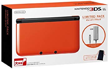 【中古】(未使用・未開封品)　ニンテンドー3DS LL リミテッドパック オレンジXブラック【メーカー生産終了】 v1yptgt