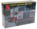 【中古】【非常に良い】AMT 1/25 ホワイト ウエスタンスター セミ トラクター tf8su2k(3)
