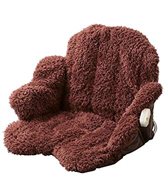 【中古】日本製 腰まわりあったかクッション ブラウン