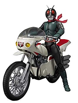 【中古】(未使用 未開封品) S.H.フィギュアーツ 仮面ライダー旧2号＆サイクロン号(改造Ver.)セット 約140mm 約180mm ABS PVC製 塗装済み可動フィギュア kmdlckf