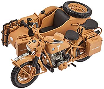 【中古】(未使用・未開封品)　タミヤ 1/10 シュコー ドイツ陸軍 BMW R75 サイドカー ダイキャスト完成モデル 49673 プラモデル lok26k6