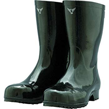 【中古】シバタ工業 安全軽半長靴 黒 24.0cm AK010 ggw725x