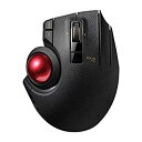 【中古】(未使用・未開封品) エレコム マウス 有線/ワイヤレス/Bluetooth トラックボール親指 8ボタン チルト機能 ブラック M-XPT1MRXBK...