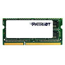 【中古】PATRIOT ノート用メモリ 低電圧1.35V (1.5V両対応) DDR3L-1333 (PC3-10600) 8GB 204pin SO-DIMM 永久保証 PSD38G1333L2S i8my1cf(2)