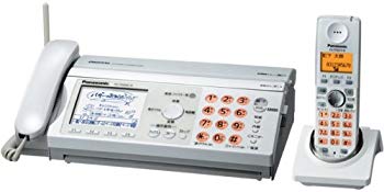 パナソニック おたっくす デジタルコードレスFAX 子機1台付き ホワイト KX-PW606DL-W bme6fzu