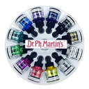 【中古】Dr. Ph. Martin's Iridescent Calligraphy Color 1.0 oz Set of 12 (Set 1) w17b8b5