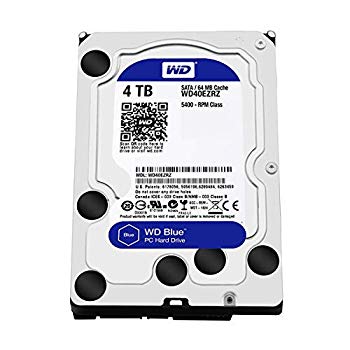 【中古】ウエスタンデジタル 【バルク品】3.5インチ 内蔵ハードディスク 4.0TBWesternDigital WD Blue WD40EZRZ-RT2 z2zed1b