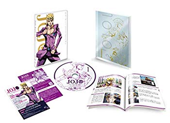 [중고](미사용·미개봉품) 조조의 기묘한 모험 황금의 바람 Vol.1 (1~4화/초회 사양판) [Blu-ray] bt0tq1u