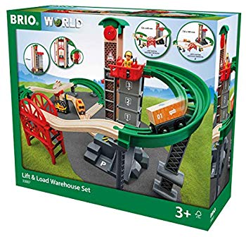 【中古】【非常に良い】BRIO (ブリオ) WORLD ウェアハウスレールセット 木製レール おもちゃ 33887 z2zed1b