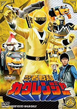 忍者戦隊カクレンジャー Vol.3 [DVD]【メーカー名】TOEI COMPANY,LTD.(TOE)(D)【メーカー型番】【ブランド名】東映ビデオ【商品説明】忍者戦隊カクレンジャー Vol.3 [DVD]当店では初期不良に限り、商品到着から7日間は返品を 受付けております。品切れの場合は2週間程度でお届け致します。ご注文からお届けまで1、ご注文⇒24時間受け付けております。2、注文確認⇒当店から注文確認メールを送信します。3、在庫確認⇒中古品は受注後に、再メンテナンス、梱包しますので　お届けまで3日〜10日程度とお考え下さい。4、入金確認⇒前払い決済をご選択の場合、ご入金確認後、配送手配を致します。5、出荷⇒配送準備が整い次第、出荷致します。配送業者、追跡番号等の詳細をメール送信致します。6、到着⇒出荷後、1〜3日後に商品が到着します。当店はリサイクル専門店につき一般のお客様から買取しました中古扱い品です。