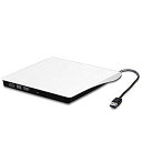 【中古】(未使用・未開封品) PC用DVDドライブコンピュータCD USB 3.0ポータブル外付け光学式ドライブCD-ROM/DVD-ROMプレーヤー(Wind...