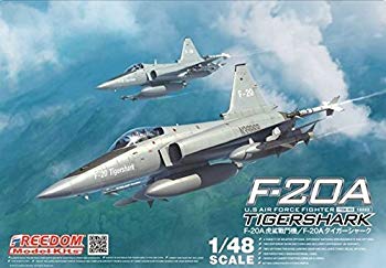 【中古】(未使用・未開封品)　フリーダムモデルキット 1/48 F-20A タイガーシャーク プラモデル kmdlckf