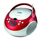 【中古】PORT CD PLYR W/AM/FM RED tf8su2k