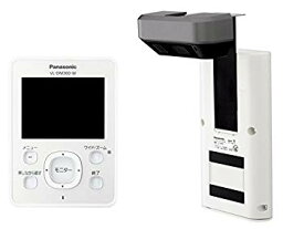 【中古】(未使用・未開封品)　Panasonic ワイヤレスドアモニター ドアモニ ホワイト ワイヤレスドアカメラ+モニター親機 各1台セット VL-SDM300-W 60wa65s