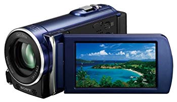【中古】ソニー SONY デジタルHDビデオカメラレコーダー CX170 ブルー HDR-CX170/L wyw801m