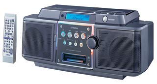 【状態　非常に良い】(中古品)Victor　ビクター　JVC　RC-Z1MD-S　シルバー　CD-MDポータブルシステム　Clavia　クラビア　（CD/MDデッキ）（ラジカセ形状）【メーカー名】Victor　ビクター　JVC【メーカー型番...