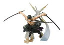 【中古】【非常に良い】フィギュアーツZERO ONE PIECE ロロノア・ゾロ -Battle Ver. 煉獄鬼斬り- 約170mm ABS&PVC製 塗装済み完成品フィギュア khxv5rg(3)