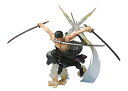 【中古】フィギュアーツZERO ONE PIECE ロロノア ゾロ -Battle Ver. 煉獄鬼斬り- 約170mm ABS PVC製 塗装済み完成品フィギュア khxv5rg