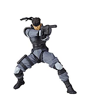 【中古】(未使用・未開封品)　マイクロヤマグチ リボルミニ METAL GEAR SOLID ソリッド・スネーク 約110mm ABS&PVC製 塗装済み可動フィギュア rm-001 v1yptgt