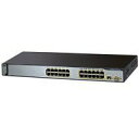 【中古】CISCO Catalyst 3750-24TS-E スタッカブル マルチレイヤ イーサネットスイッチ WS-C3750-24TS-E cm3dmju