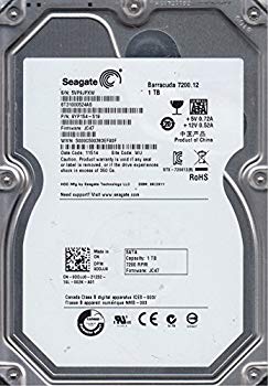 【中古】Seagate 3.5インチ内蔵HDD 1TB 72