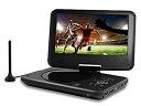 【中古】(未使用・未開封品) 車載バック付属 フルセグチューナー搭載 9型ワイド液晶ポータブルDVDプレーヤー 6k88evb