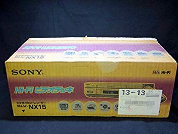 楽天市場】vhsビデオデッキ sony slv-nx15の通販 楽天市場】vhsビデオデッキ sony slv-nx15の通販